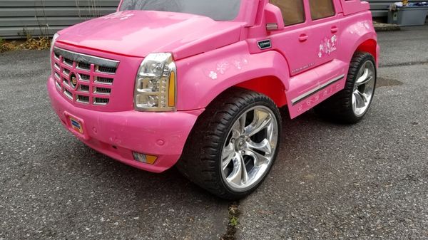 pink barbie hot wheels