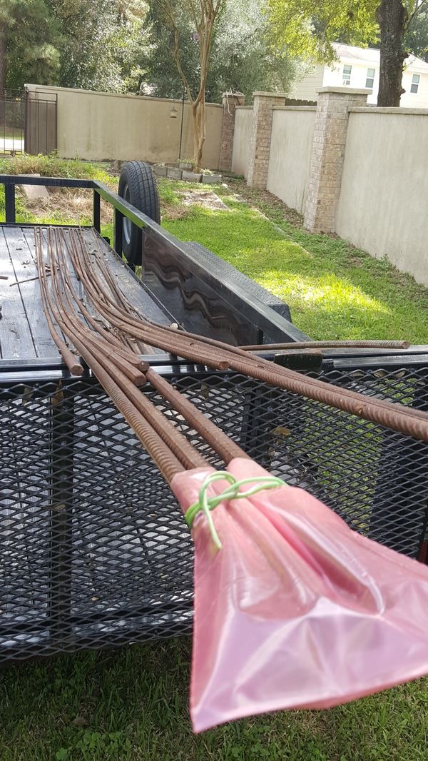 Rebar 5/8 20 ft long 11 pieces for Sale in Tomball, TX OfferUp