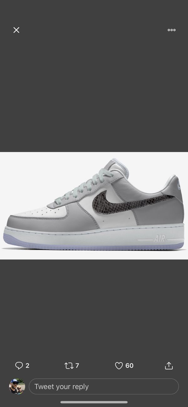 nike air force 1 by you dior