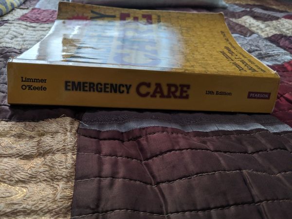 Emergency Care 13th Edition Work Book Daniel Limmer For Sale In Terrell ...