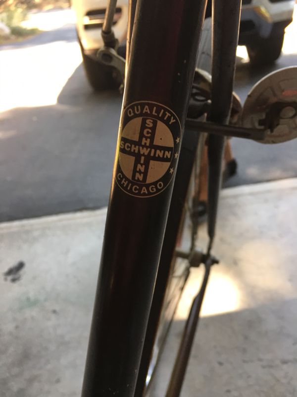 Schwinn Varsity tenspeed bike. All original parts. Runs great! for