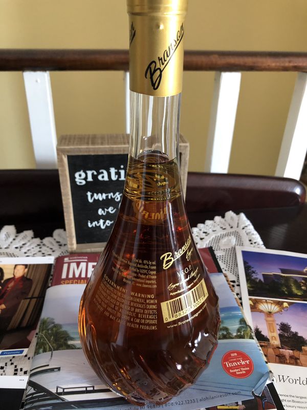 NEW signed 50 Cent Branson Cognac Contrõlée bottle by 50 cent for Sale