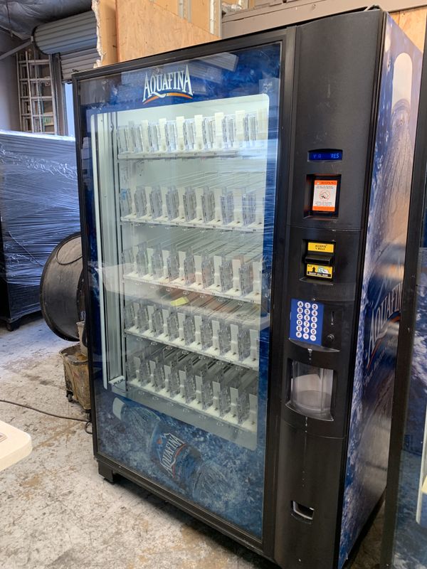 Dixie Narco Bev Max Glass Front Drink Vending Machine for Sale in