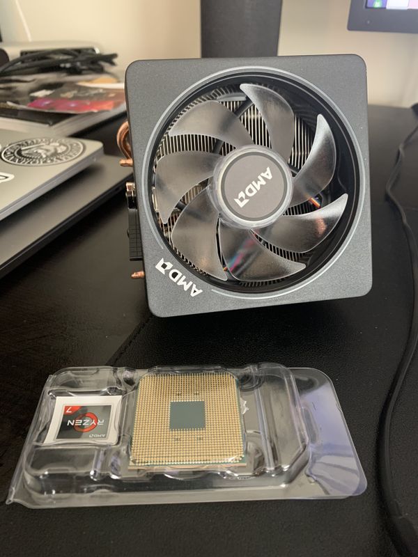 AMD Ryzen 5 3600 3rd gen 6 core 12 thread 3.6ghz cpu for Sale in
