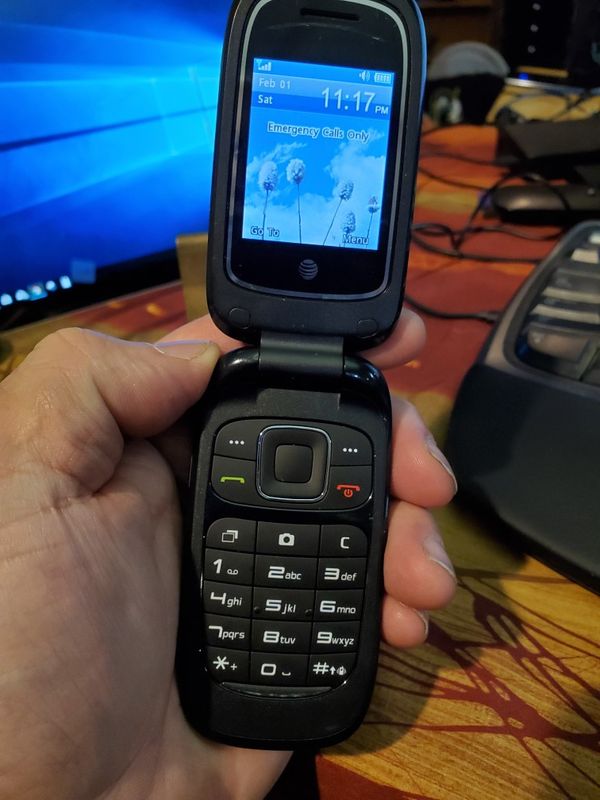 galaxy zte flip phone