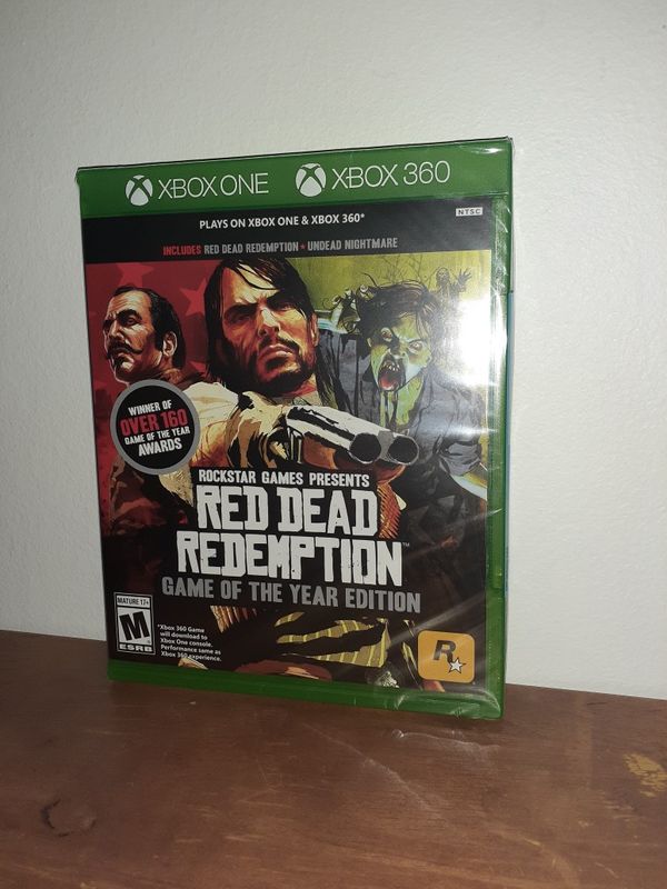 Red Dead Redemption Xbox One Game Of The Year Edition (Includes Undead ...