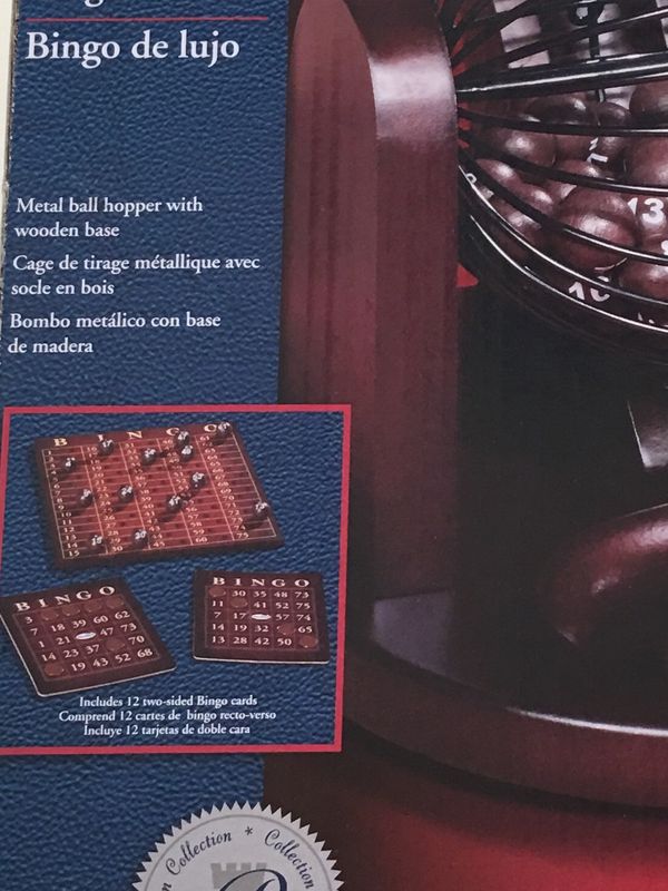 Pavilion Games Deluxe Wooden Bingo Set for Sale in Casselberry, FL