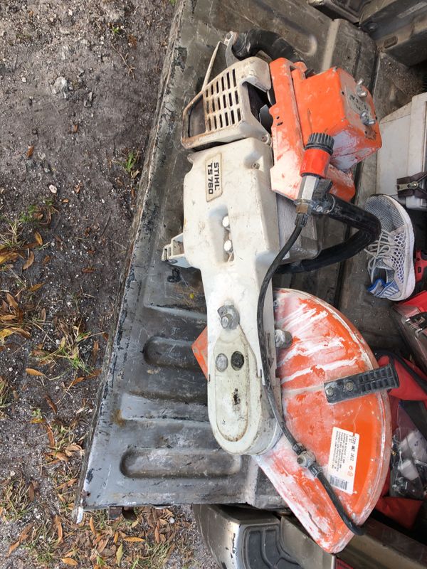 Stihl gas concrete saw for Sale in Fort Pierce, FL OfferUp