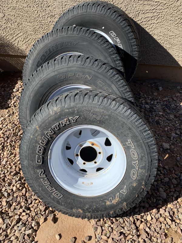 Chevy steel wheels 16” 6 lug for Sale in Queen Creek, AZ OfferUp