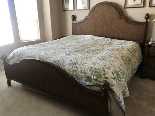 Tommy Bahama Ca King Bed With Headboard And Footboard 2 Matching Dressers For Sale In Scottsdale Az Offerup