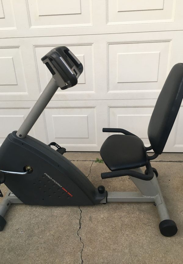 ProForm GR 80 Recumbent Exercise Bike w/ Fan for Sale