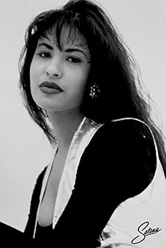 Brand new Selena quintanilla Black and white Poster for Sale in Rancho ...