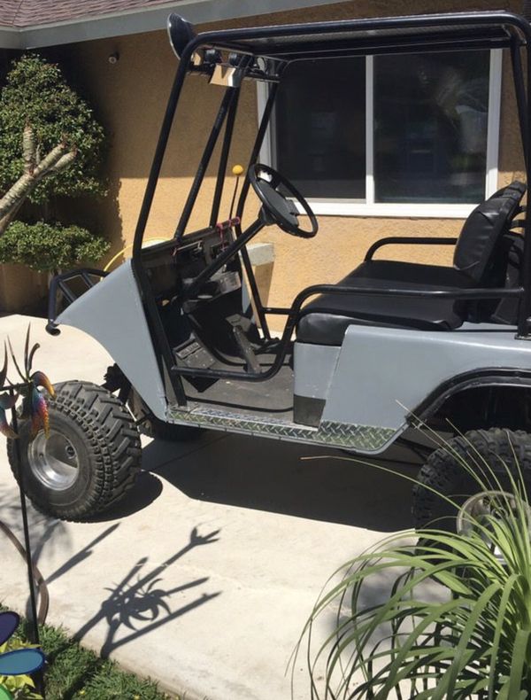 12" lifted golf cart custom roll cage frame 4 seater for Sale in