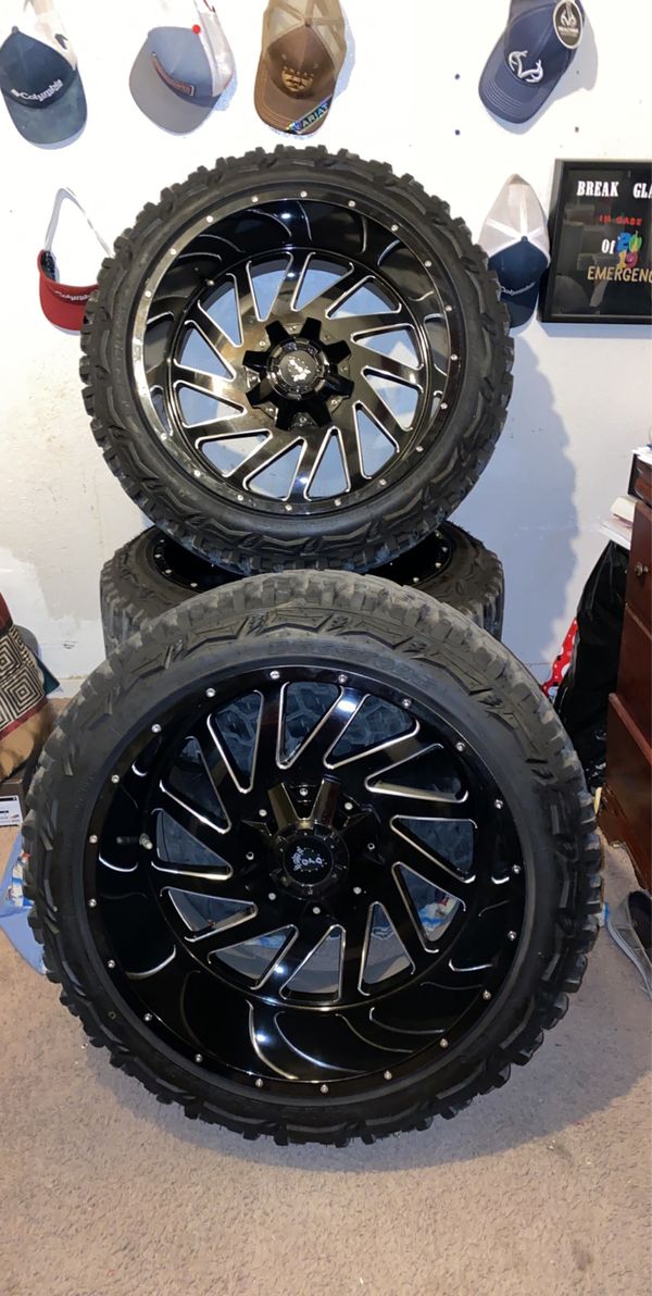 22x12 Wheels and Tires for Sale in San Antonio, TX OfferUp