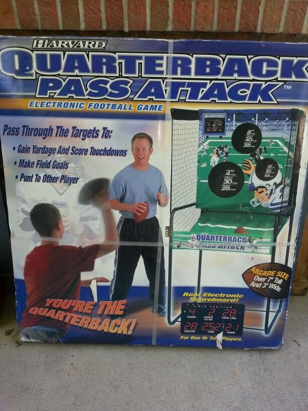 Harvard Quarterback Pass Attack Electronic Football Game for Sale in