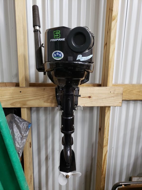 Lehr 5hp PROPANE Outboard motor. for Sale in Lillington, NC OfferUp