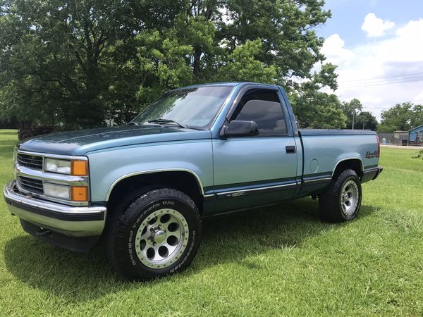 92 Chevy 4x4 Shortbed Obs Truck For Sale In Houston, Tx - Offerup