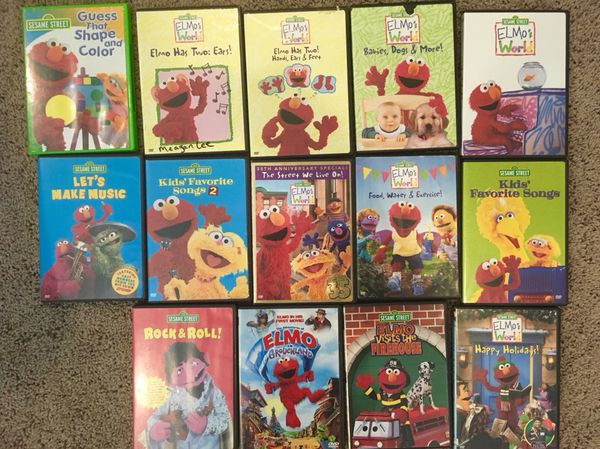 Sesame Street Elmo's World Dvd