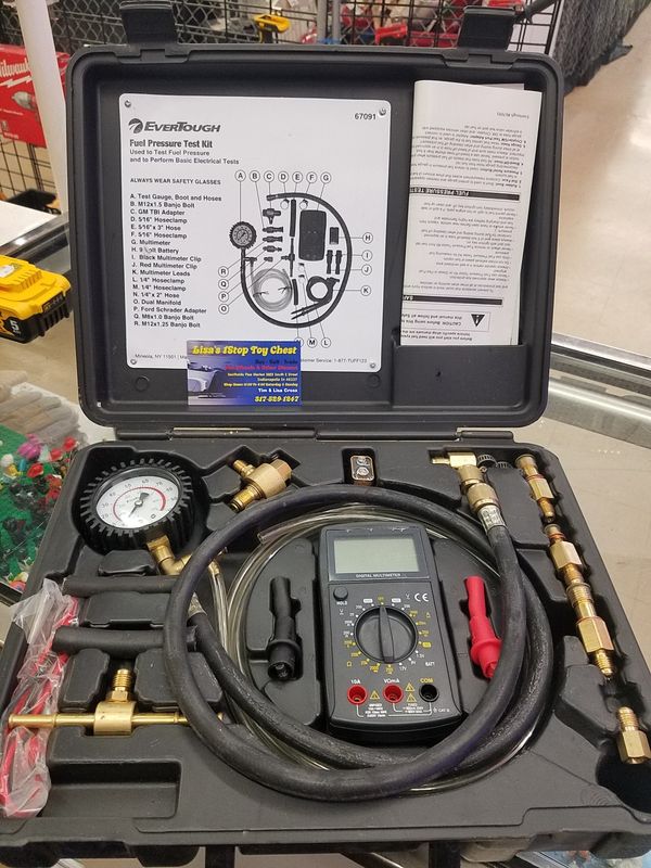 Ever Tough fuel pressure test kit 67091 for Sale in Indianapolis, IN