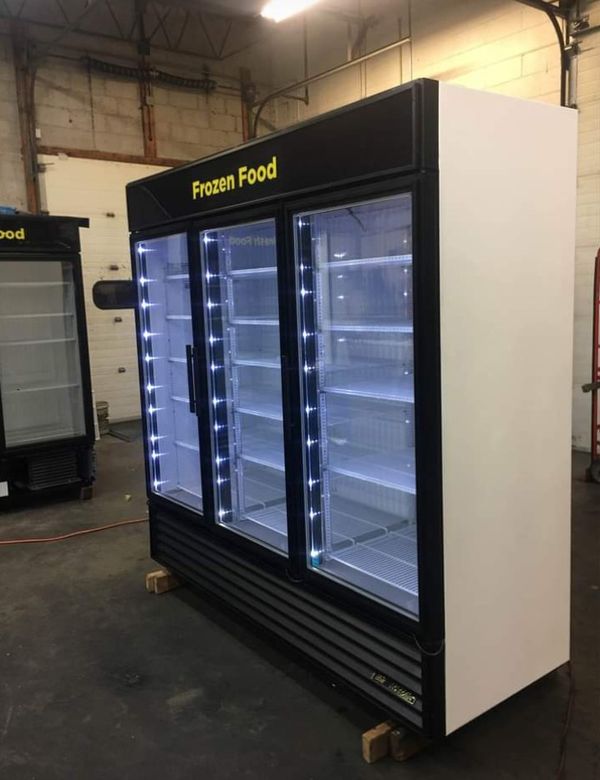 true 3 door freezer