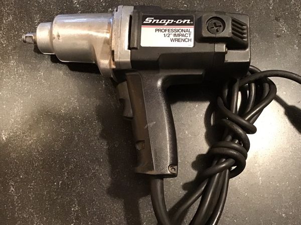 SNAP-ON TOOLS 1/2” Drive Electric Impact for Sale in Beverly, MA - OfferUp