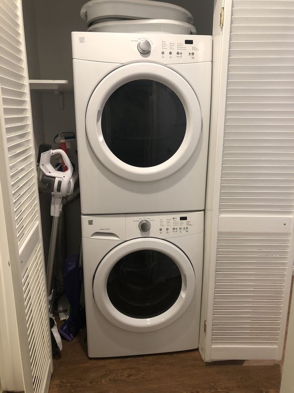 used stackable washer and dryer