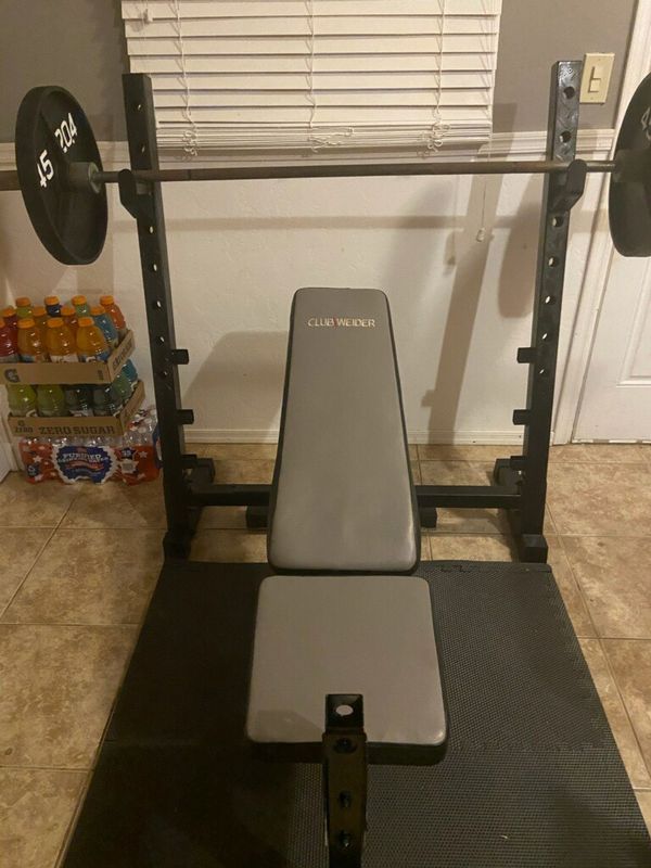 Olympic bench bar n 45 lb weights for Sale in Tucson, AZ OfferUp