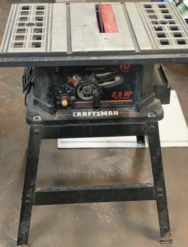 10 benchtop table saw