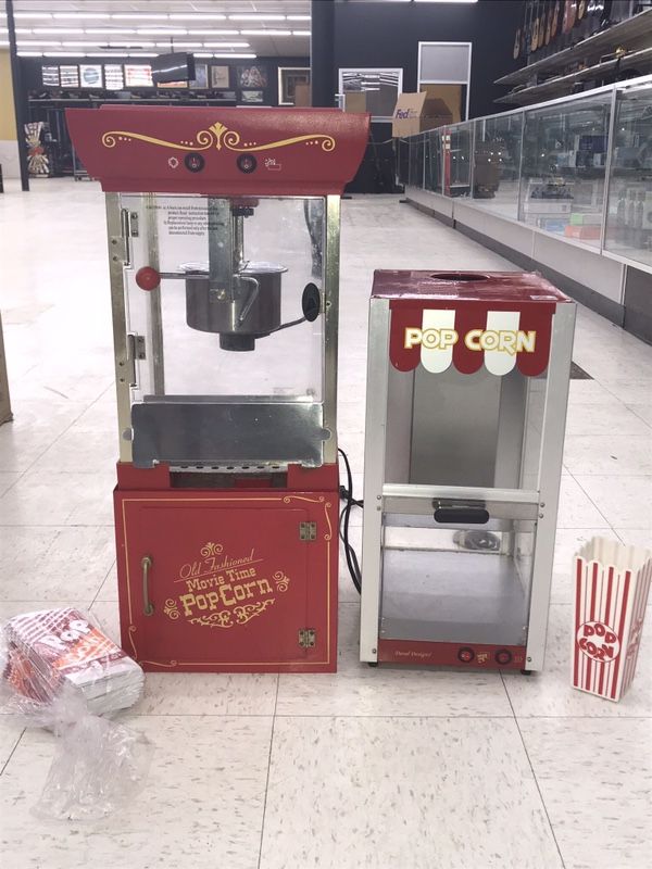 Nostalgia Electrics Popcorn Maker & Doral Designs Popcorn Maker (Read