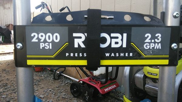 ryobi 2900 psi pressure washer