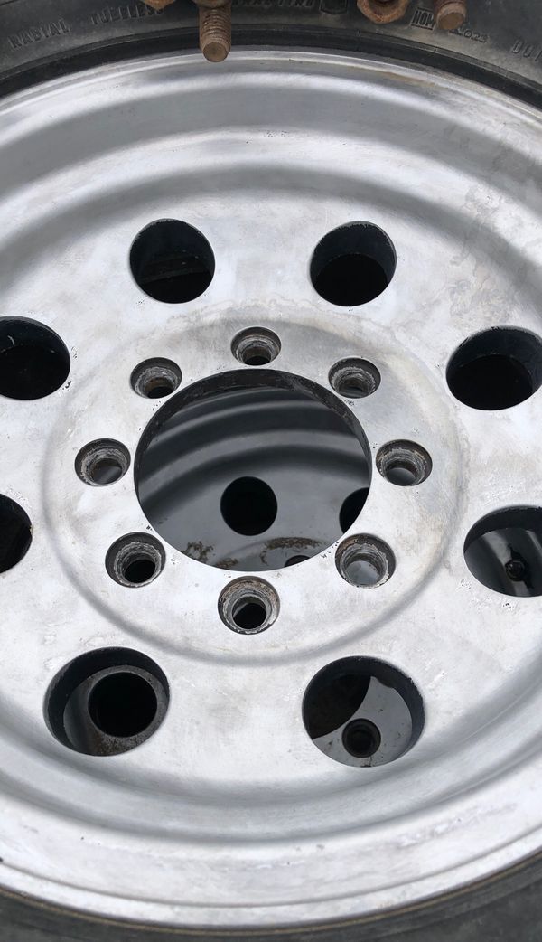 8x6.5 obs ford/ Chevy / dodge 8 lug aluminum 16 inch rims for Sale in