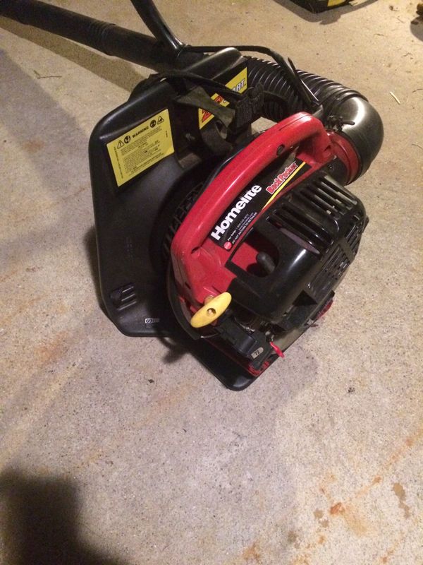 Homelite backpack leaf blower for Sale in Dover, NH OfferUp