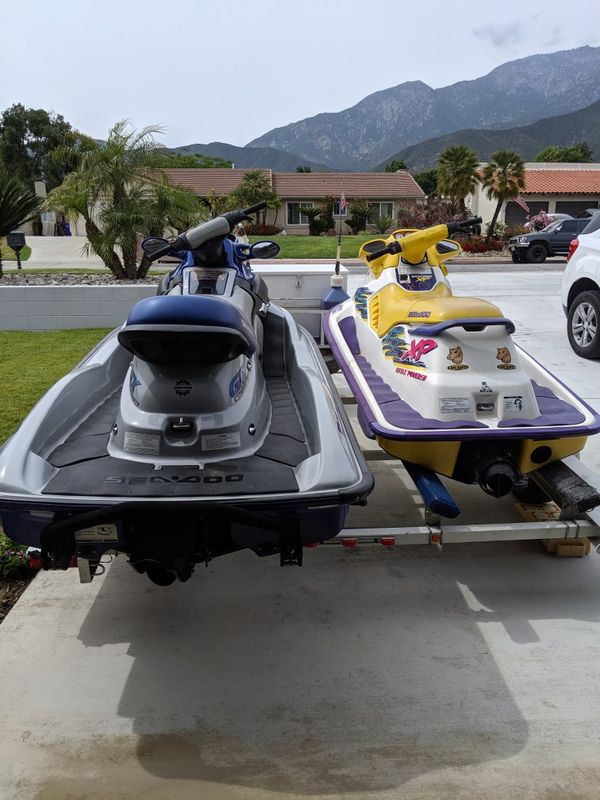 sea-doo's and zieman trailer for sale in rancho cucamonga