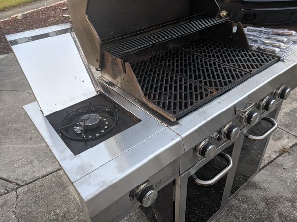 5 burner members mark grill