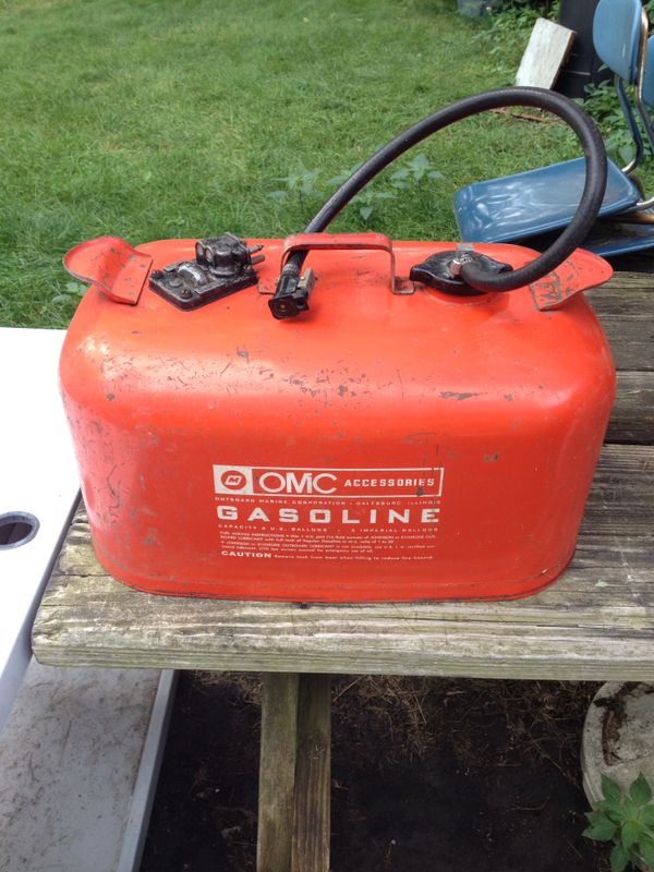 Vintage 6 gallon gas can for Outboard Boat Motor for Sale in Arlington Heights, IL OfferUp