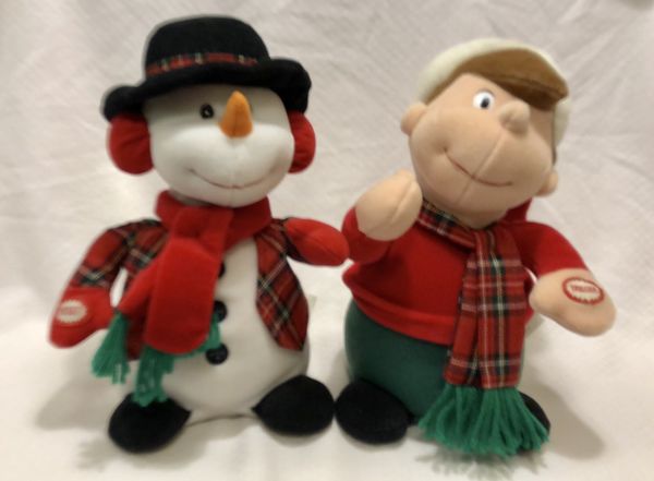 singing christmas plush