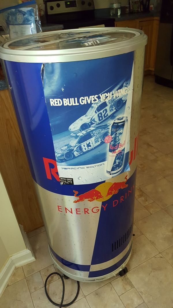 Red Bull Electric Refrigerator Cooler 2 Tier for Sale in Willow Spring