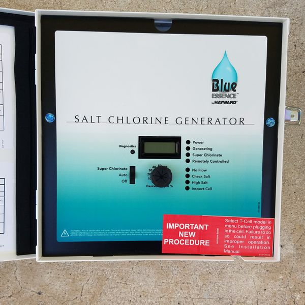 Hayward blue Essence salt system for Sale in Pompano Beach, FL OfferUp