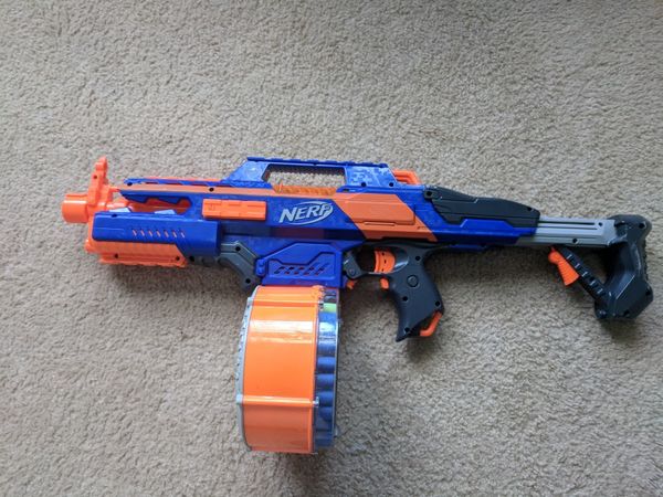 drum fed nerf gun
