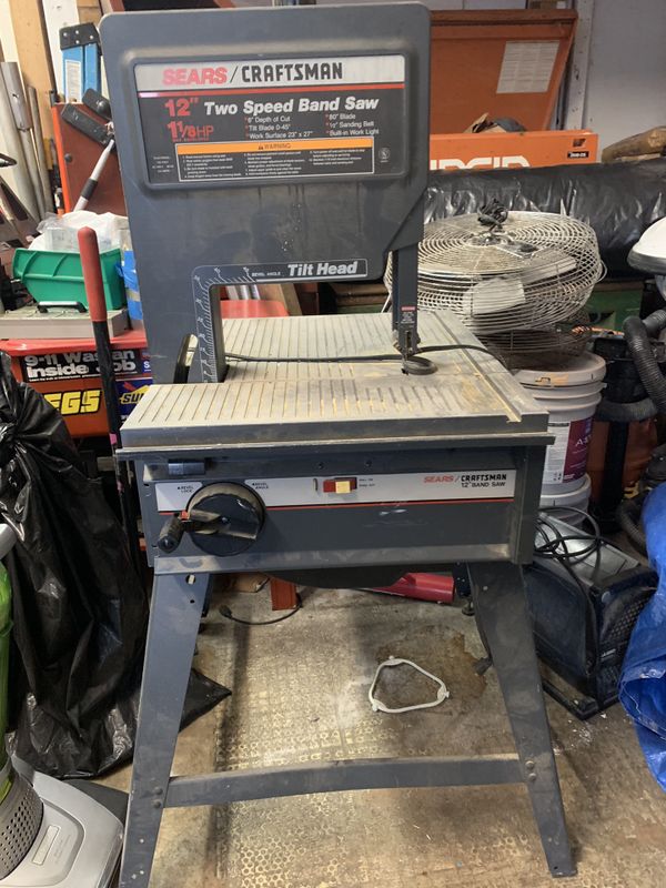 Craftsman 12" 2 speed band saw for Sale in Pompano Beach, FL - OfferUp