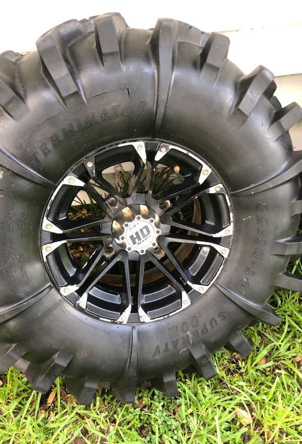 Atv mud tires all 4 for Sale in Baytown, TX OfferUp