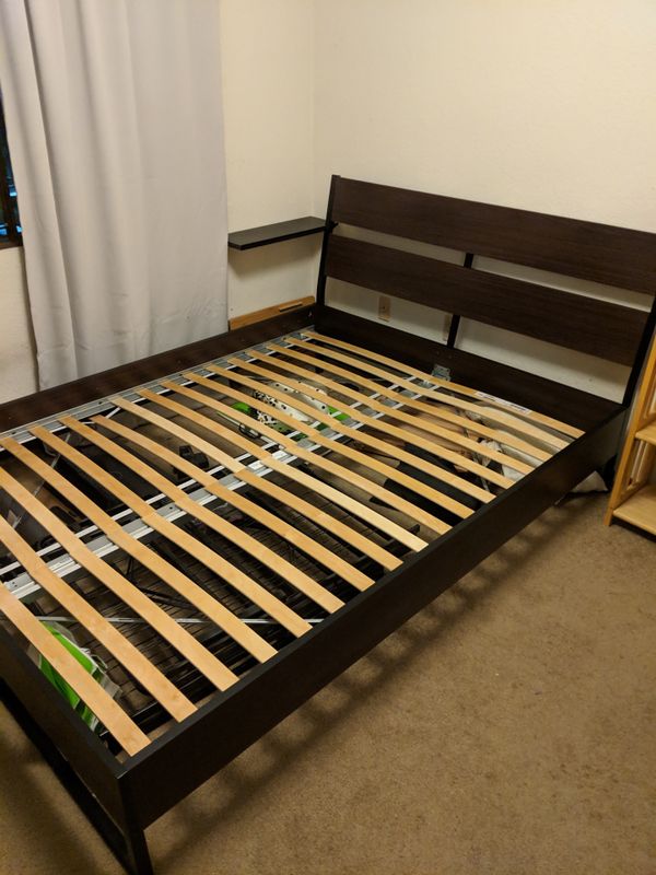 Trysil ikea queen bed frame for Sale in Seattle, WA - OfferUp