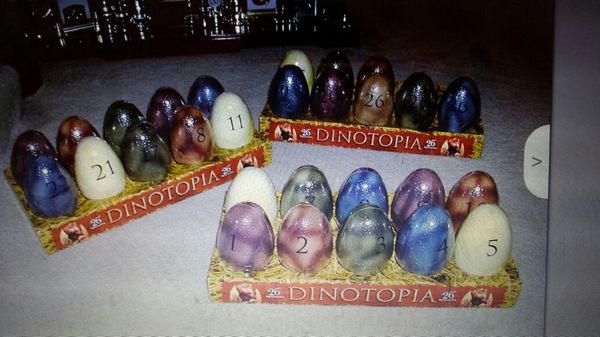 Hallmark Dinotopia Eggs COMPLETE SET SEALED EGGS for Sale in Palatine