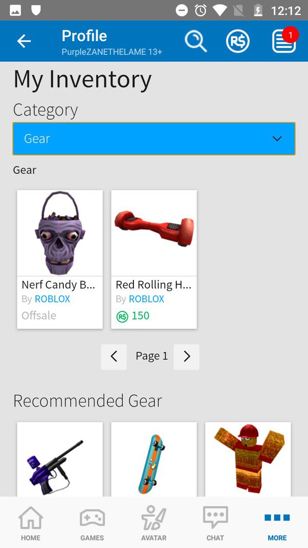 Roblox Account Gear And Clothes For Sale In Wendell Nc Offerup