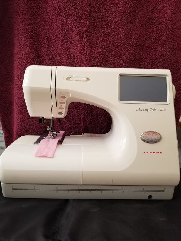 Janome Memory Craft 9000 computer sewing for Sale in Mesa, AZ - OfferUp