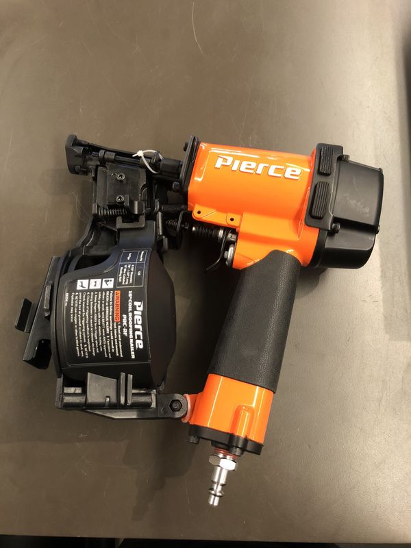 Pierce PRCRF Coil Roofing Nailer. Brand New. Pick up at Gold and Pawn