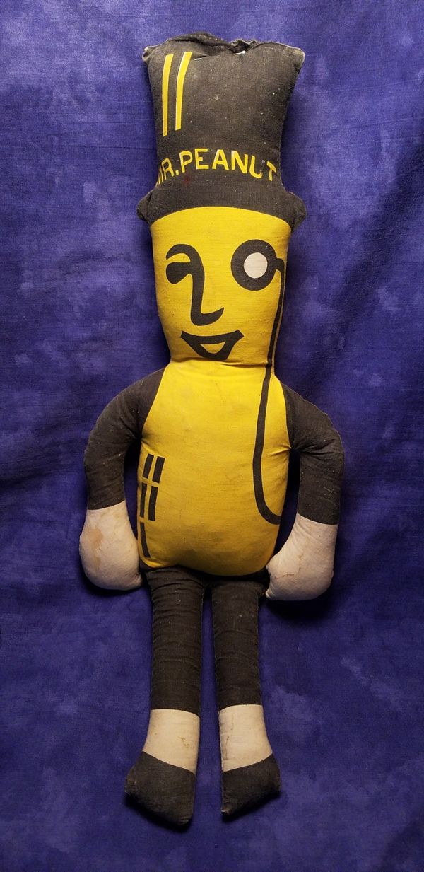 vintage mr peanut doll