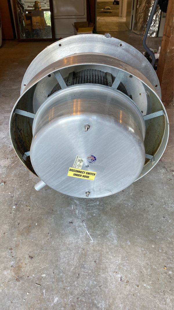 Commercial kitchen hood blower for Sale in WA OfferUp