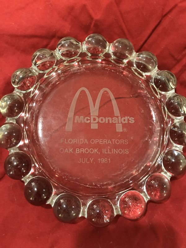 McDonald’s Florida Ashtray 1981 7 1/2” for Sale in Rockford, IL OfferUp