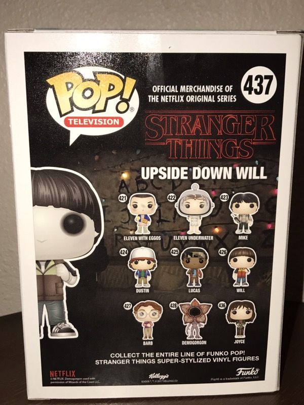 funko upside down will